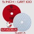 Stadea 5 Diamond Polishing Pad Stone Granite Terrazzo Floor Dry Grit 800 Dppd05spra800g1p
