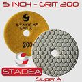 Stadea 5 Diamond Polishing Pad Stone Granite Terrazzo Floor Dry Grit 800 Dppd05spra800g1p