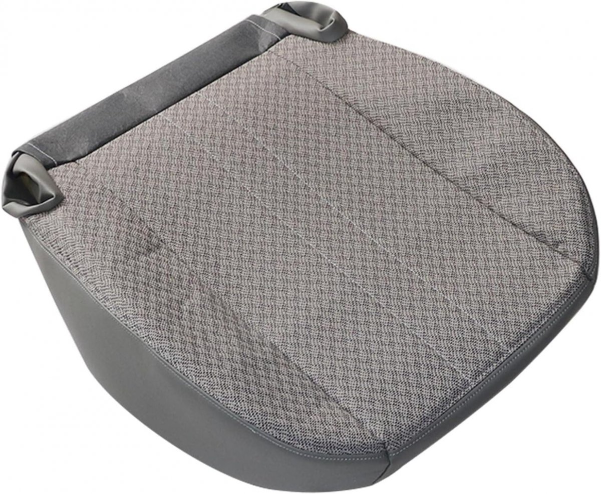 Driver Side Bottom Replacement Cloth Seat Cover Gray For Chevy Express Gmc Savana 2003-2014