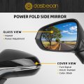 Dasbecan Left Driver Side Door Mirror For Lexus Nx200t Nx300 Nx300h 2018-2021 With Power Folding Heated Glass Turn Signal Light
