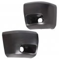 Front Bumper End Cap W Fog Light Hole Compatible With Chevy Silverado 1500 2007-2013 Replacement For Gm1005147 15891682