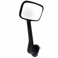 Ocpty Truck Hood Mirror Fit For 2008-2013 Freightliner Cascadia Side Door Manual Adjusted Black Housing Folding