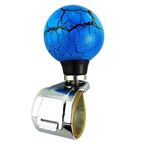 Steering Wheel Spinner Knob Power Aid Suicide Control Handle Helper Thunder Ball Style For Cars Lawn Mowers Forklifts And