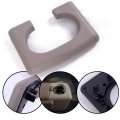 G-plus Center Console Cup Holder Pad Parchment Pebble Compatible With 2004-2014 Ford F150 Taupe