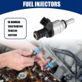 Uxcell 6pcs Car Fuel Injector For Bmw Z3 2 8l 19990 8i 2 1999-2000 525i 2 5l 2001-2005 Z4 2 2003-2005 No 13537546244