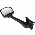 Aintier Hood Tow Mirror Truck Door Left Driver Side Tuck Car Fit For 2008-2017 Freightliner Cascadia Turn Signal Light Manual