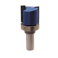Woodline Wl-1406 Top Bearing Pattern Router Bit 1 2-inch Shank 1-1 8-inch Cutting Diameter 1-inch Length With 