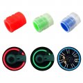 12pcs Fluorescent Tire Valve Stem Cap Fit For Cars Suvs Trucks Bikes And Other Motor Vehicles 4 Blue Green Red