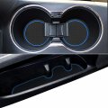 Anti Dust Mats For Toyota Highlander Accessories 2019 2018 2017 2016 2015 2014 Custom Cup Holder Insert Liner Coaster Center 