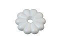 Rv Designer H613 Rosette Washers With 6 Screws White Interior Hardware Small 14 Per Pack 