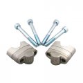 Outlaw Racing 12100 Motorcycle Handle Bar Handlebar Adjustable Adapter Risers Universal 7 8 