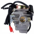 Glenparts 24mm Carburetor For Jcl Scooter Moped Carb Sunl Taotao Bajagy6 150cc 150 Electric Choke