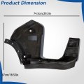 Front Bumper Outer Filler Left Replacement For Silverado 2500hd 2020 2021 2022 2023 Primed Plastics End Cap 84678867