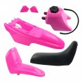 Flypig Pw50 Plastic Fenders Body Seat Gas Tank Kiti Pw50 Kit For Yamaha Py50 Pw 50 Peewee50 Pink 