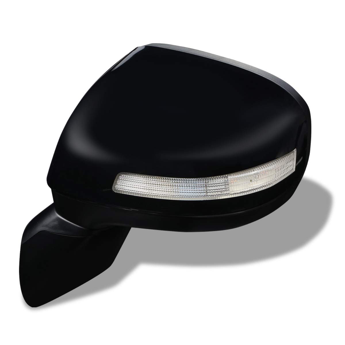 Auto Dynasty Ho1320298 Oe Style Powered Turn Signal Light Driver Left Side View Door Mirror For Civic Hybried 12-13