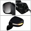 Auto Dynasty Ho1320298 Oe Style Powered Turn Signal Light Driver Left Side View Door Mirror For Civic Hybried 12-13