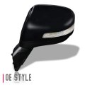 Auto Dynasty Ho1320298 Oe Style Powered Turn Signal Light Driver Left Side View Door Mirror For Civic Hybried 12-13