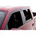 Auto Ventshade Avs Low Profile Ventvisor 2019 2024 Chevrolet Silverado Gmc Sierra 1500 Double Cab Matte Black 4 Pc 774080 