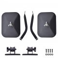 Door Off Mirror Replacement For Jeep Wrangler Tj Jk 1997-2018 4 X Off-road Morror Rectangulars Quick Release Side View Mirror