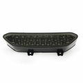 Httmt Mt047a- Smoke Led Tail Light Brake With Integrated Turn Signals Indicators Compatible 2002 2003 Yzf R1 Yzf-r1 Yzfr1