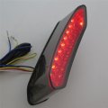 Httmt Mt047a- Smoke Led Tail Light Brake With Integrated Turn Signals Indicators For 2002 2003 Yzf R1 Yzf-r1 Yzfr1