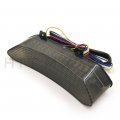 Httmt Mt047a- Smoke Led Tail Light Brake With Integrated Turn Signals Indicators Compatible 2002 2003 Yzf R1 Yzf-r1 Yzfr1