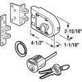 Segal Se 15361 Ddbolt A Jimmy-proof Design Prohibits Forced Entry By Spreading Of Door Frames A Solid Bronze Alloy Brushed