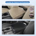 Cdefg For 2022 Mdx Center Console Cover Acura Armrest Lid Pad Arm Rest Seat Box Carbon Fiber Protector 2023 Accessories Black