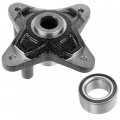 Caltric Rear Wheel Hub With Bearing Compatible Polaris