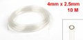 Uxcell 10 Meter 32 8ft 4mm X 2 5mm Pneumatic Air Pu Hose Pipe Tube Clear