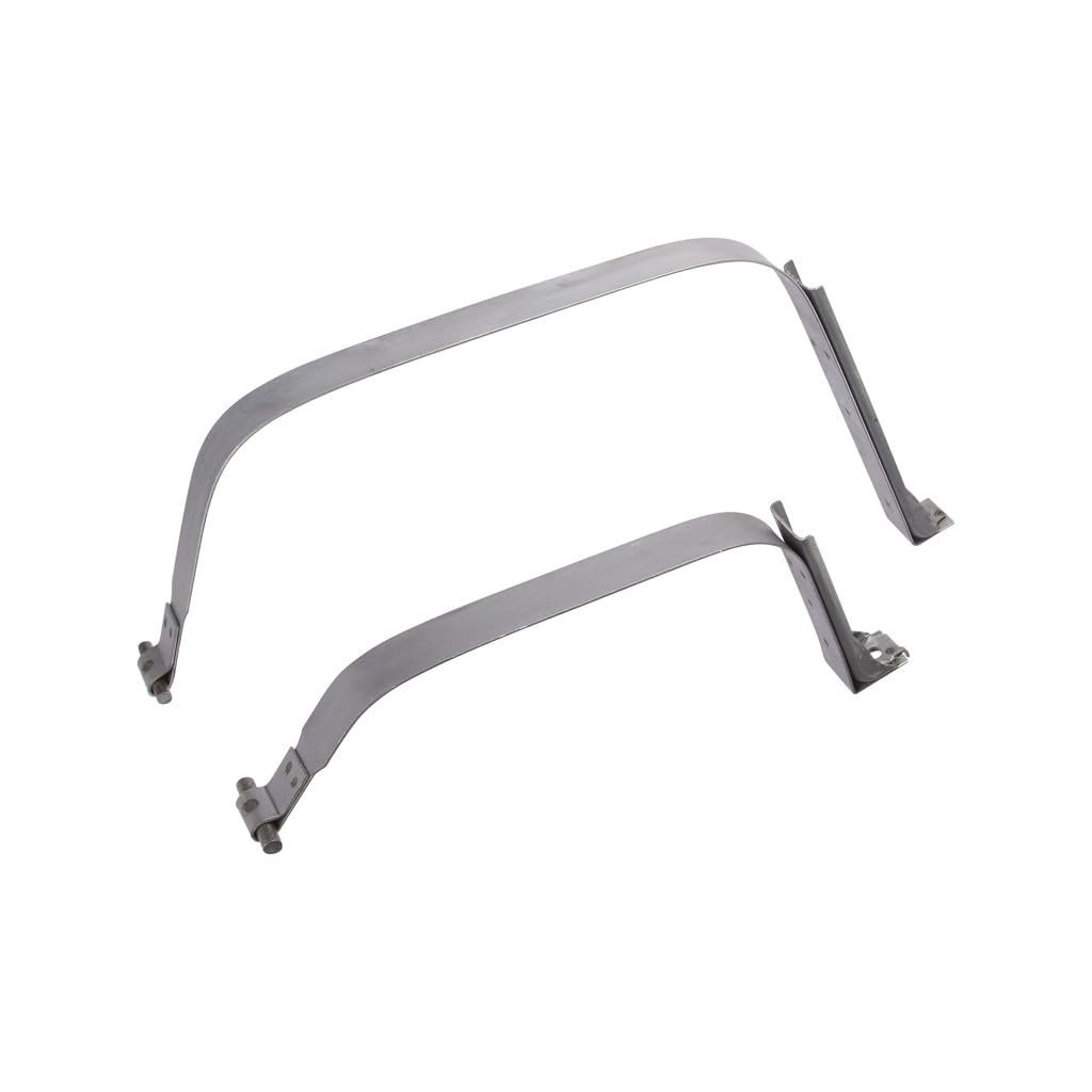 Fuel Tank Straps For Volkswagen Touareg 2011 2018 Galvanized Steel Replacement Pin Mount And Bolt On Ends 1104a102 Silver Color