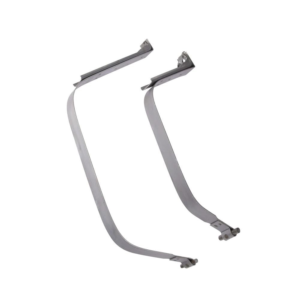 Fuel Tank Straps For Volkswagen Touareg 2011 2018 Galvanized Steel Replacement Pin Mount And Bolt On Ends 1104a102 Silver Color