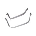 Fuel Tank Straps For Volkswagen Touareg 2011 2018 Galvanized Steel Replacement Pin Mount And Bolt On Ends 1104a102 Silver Color