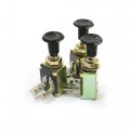 Uxcell 5 Pcs Jk106 Pull Push Type Headlight Switch Dc 12v 5a For Automotive
