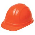 Erb 19955 Omega Ii Cap Style Hard Hat With Mega Ratchet Flourescent Orange 