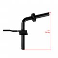 Caltric Steering Spindle Compatible With Husqvarna 532169839 532169840 596873801 596873901 Left Right