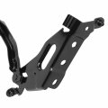 Fo1236164 Factory Style Car Engine Hood Hinge Assembly Compatible With Ford F-150 2015-2020 Driver Left Side Painted Black