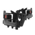 Interior Door Handle Pair For Kia Forte Koup 2010 2011 2012 2013 Front Or Rear Driver And Passenger Side Black Plastic With