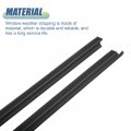 X Autohaux 2pcs Window Glass Seals Door Belt Weatherstrip For Nissan D21 Base Se Xe 2 4l L4 Gas 3 0l V6 1994