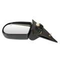 Ocpty Driver Side View Mirror Compatible With 1999-2004 For Chevy Blazer S10 Black Textured Power Heated Manual Folding Abs