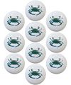Set Of 10 Blue Crab Ceramic Cabinet Drawer Knobs 