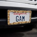 Lions African Animal Family Pride Pattern License Plate Tag Frame