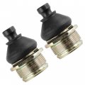 Caltric Two Lower Ball Joints Compatible With Kawasaki 59266-1064 59266-1077 59266-1098