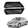 1 Pair Front Bumper Fog Light Grille Bezel Covers Replacement For Toyota Camry 2007-2009 Left And Right Side To2598103 