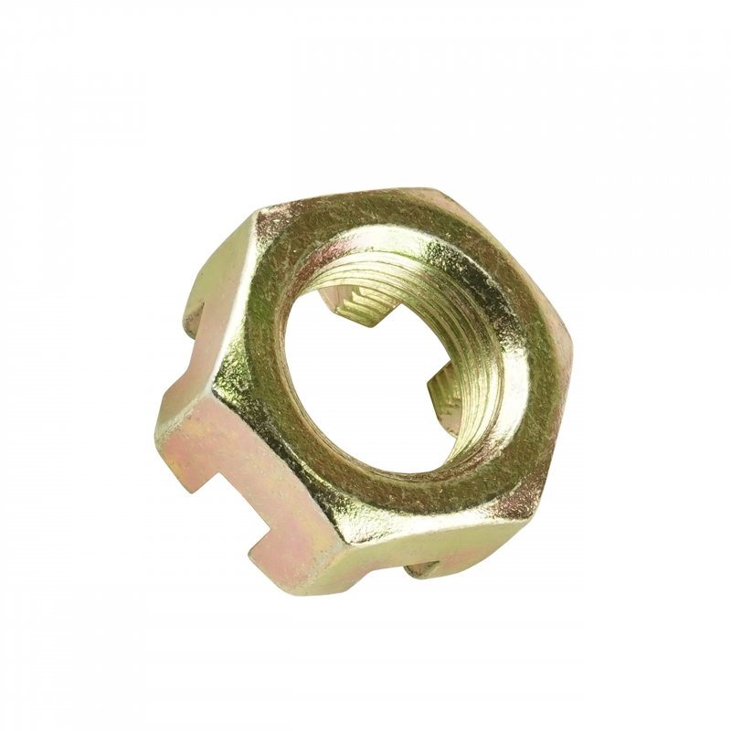 Front Axle Castle Nut For Polaris Sportsman Scrambler Magnum Ranger And Trail Blazer Iron Construction 14 5mm Inner Diameter