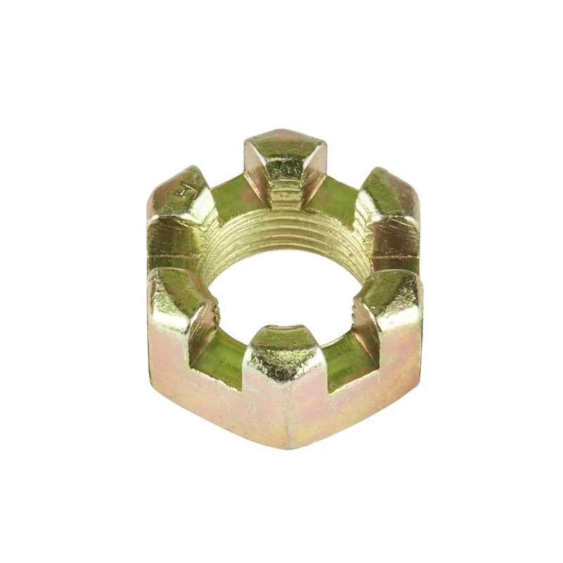 Front Axle Castle Nut For Polaris Sportsman Scrambler Magnum Ranger And Trail Blazer Iron Construction 14 5mm Inner Diameter