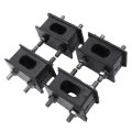 Rubber Exhaust Hanger 4pcs Pipe Support Mount Cushion Replacement For Prado 70 J70 2 4 1984-1993 Oem 17567-61030 