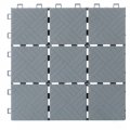 Gardenised Qi004107 5 Gray Interlocking Garden Path Tiles Outdoor Decorative Floor Grass Paver Pack Of