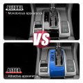 X Autohaux Gear Panel Frame Shift Knob Cover Trim Box Center Consoles Sticker For Honda Civic 10th Gen 2016 2017 2018 2019 2020