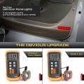 Vipmotoz Rear Side Door Panel Courtesy Lights Cover Lens Compatible With 2004-2006 Chevy Silverado Sierra Crew Cab Avalanche